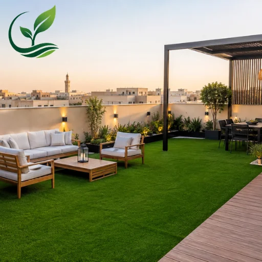 تركيب عشب صناعي للاسطح بالرياض