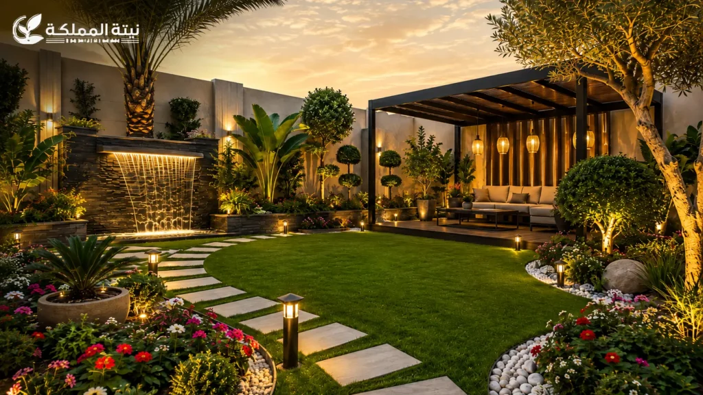 تنسيق حدائق غرب الرياض