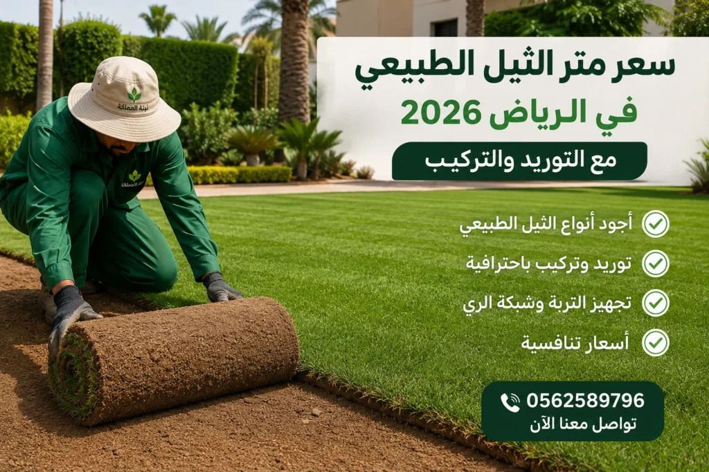 سعر متر الثيل الطبيعي بالرياض