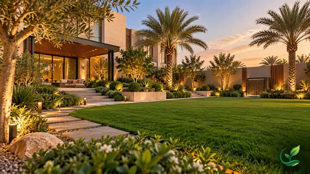 تصميم حدائق بالرياض