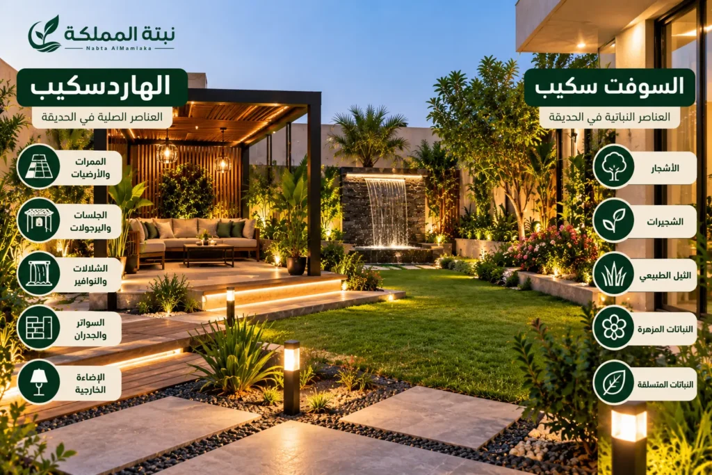 الهاردسكيب والسوفت سكيب بالرياض