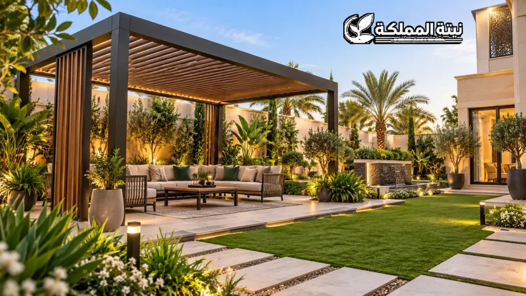 تصاميم مظلات حدائق بالرياض