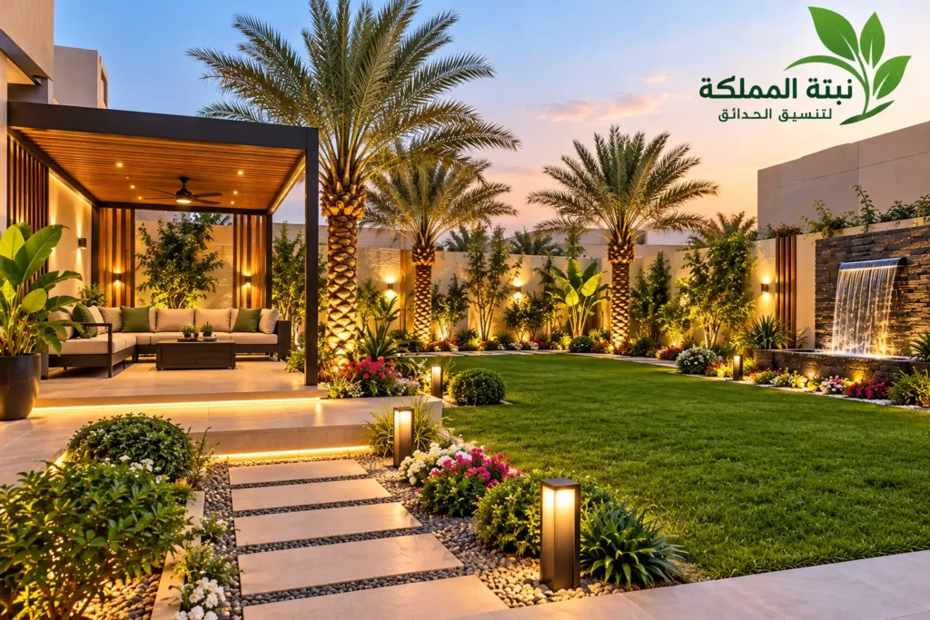 تنسيق حدائق جنوب الرياض