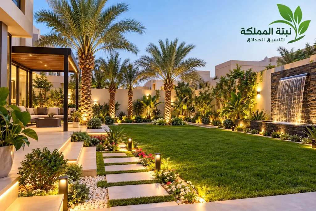 تنسيق حدائق شرق الرياض