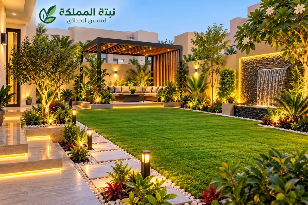 تنسيق حدائق منزلية بالرياض